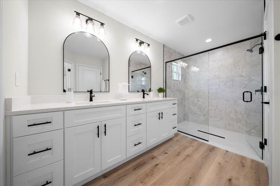 Furnished interior view inside a new home in , Ocala (Image 39).