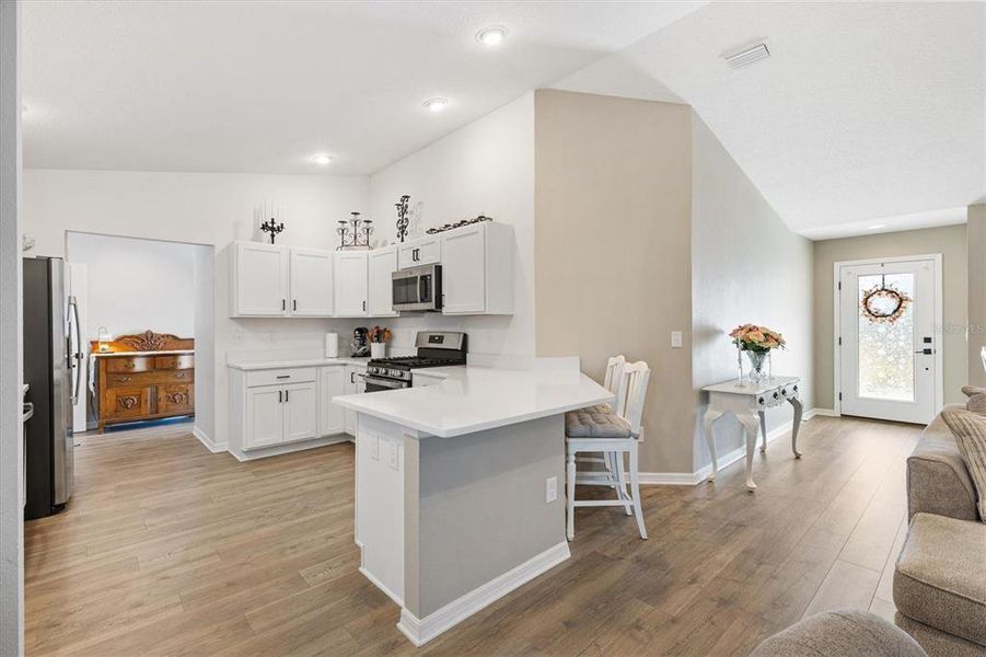 Furnished interior view inside a new home in , The Villages (Image 11).
