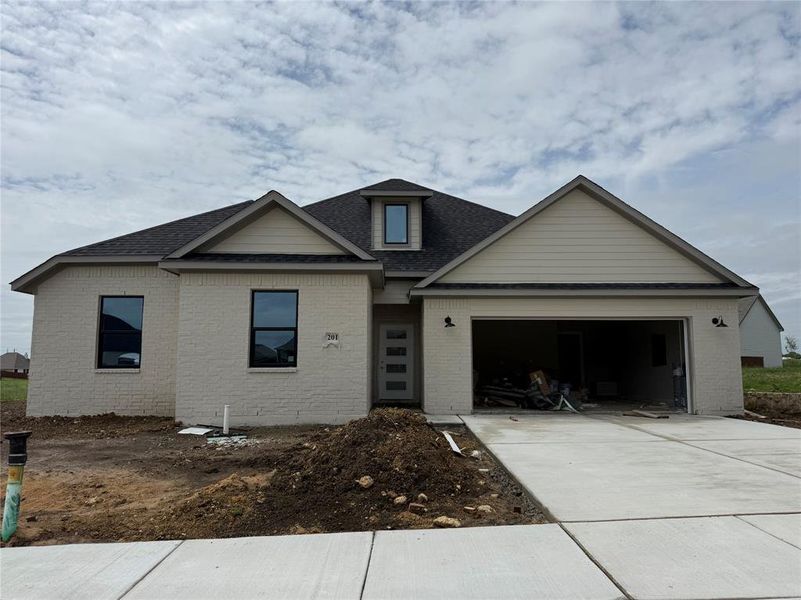 In-progress construction of a new home in Stillwater Lake Estates, Godley, TX (Image 11).