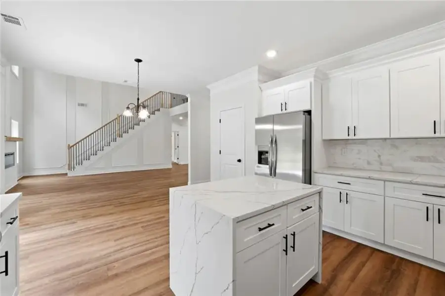 Furnished interior view inside a new home in , Douglasville (Image 8).