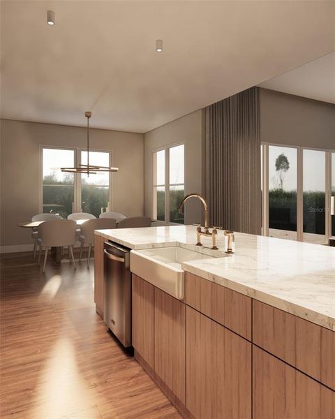 Furnished interior view inside a new home in , Gotha (Image 4).