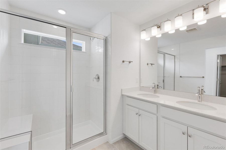 Furnished interior view inside a new home in The Casitas Collection at Windler, Aurora (Image 7). Furnished interior view inside a new home in The Casitas Collection at Windler, Aurora (Image 7).