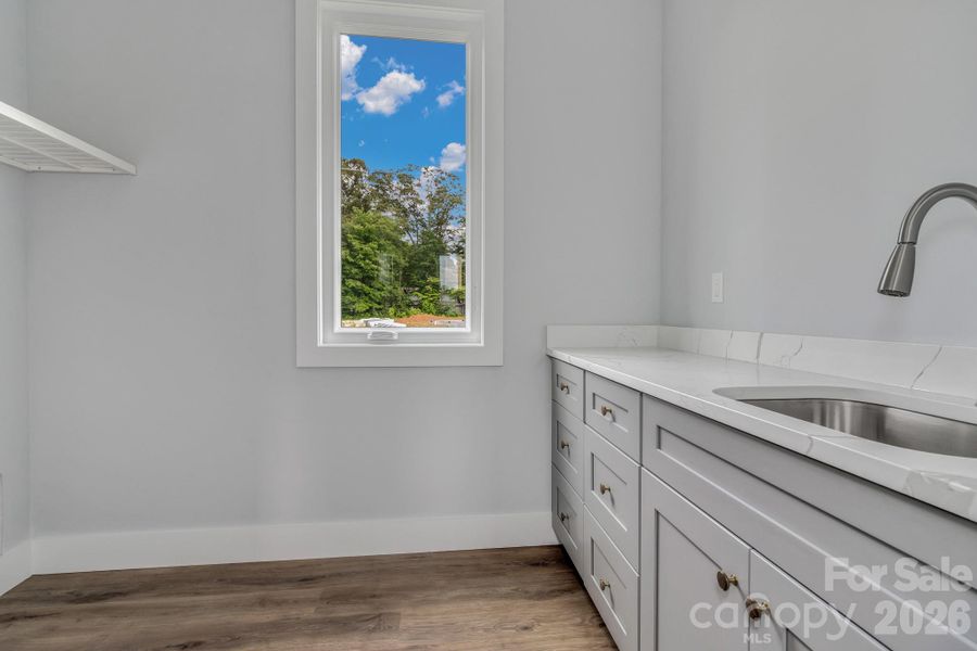 Close-up of interior finishes inside a home in , Asheville (Image 21).