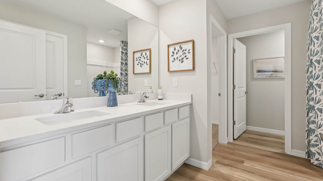 Furnished interior view inside a new home in Emerson Pointe, Ocala (Image 13).