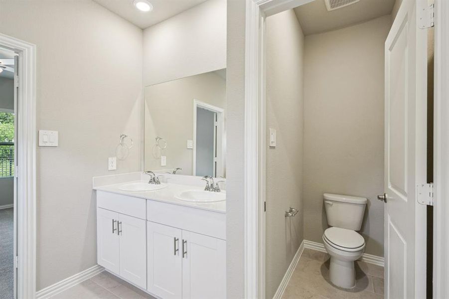 Photo is not of the actual home, but is an inspirational photo of builder’s model home and may depict options, furnishings, and/or decorator features that are not included.