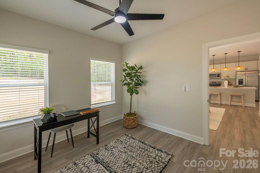 Furnished interior view inside a new home in , Charlotte (Image 13).