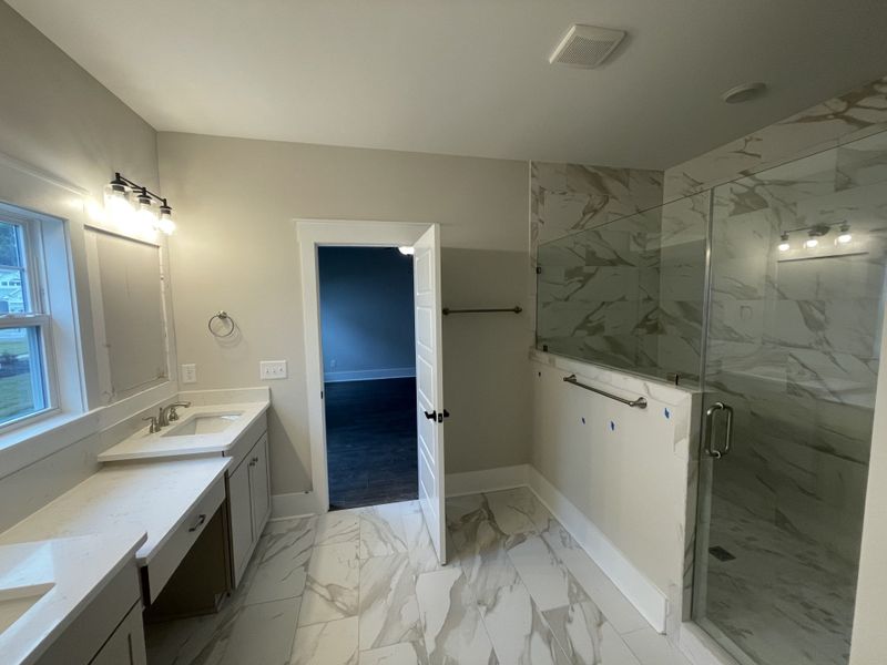 Furnished interior view inside a new home in The Sanctuary at Sunset Beach, Sunset Beach (Image 11).
