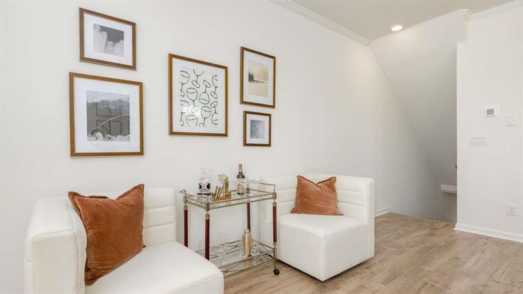 Furnished interior view inside a new home in Mableton Station, Mableton (Image 14). Furnished interior view inside a new home in Mableton Station, Mableton (Image 14).