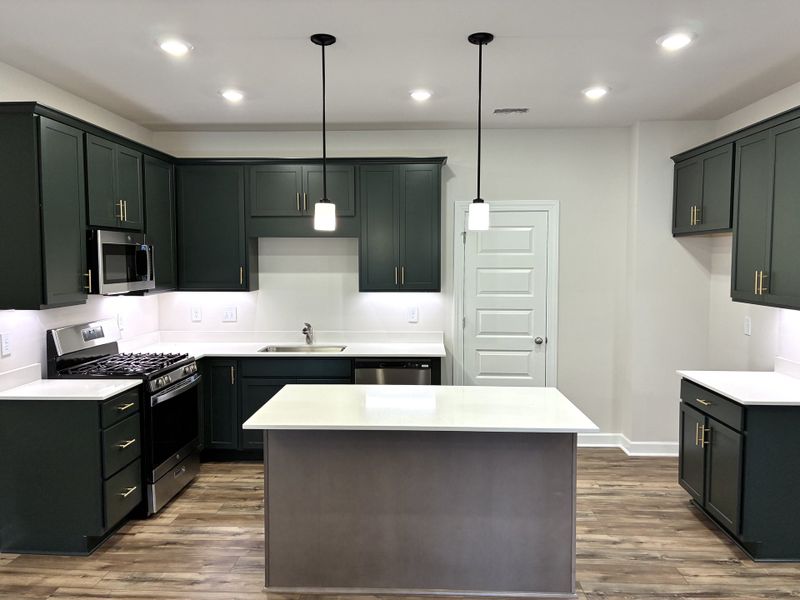 Furnished interior view inside a new home in Miller Park, Greenville (Image 5).