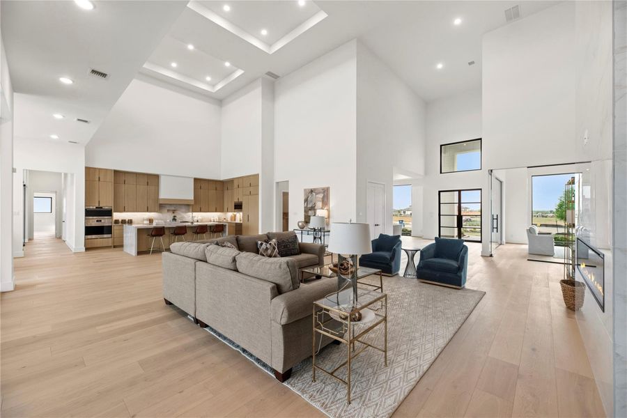 Furnished interior view inside a new home in , Cypress (Image 6). Furnished interior view inside a new home in , Cypress (Image 6).