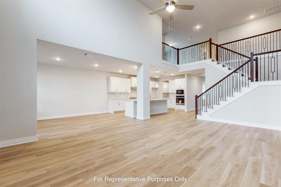 Spacious, unfurnished interior of a new home in Barksdale, Leander (Image 9).