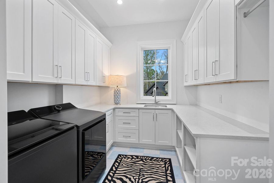 Furnished interior view inside a new home in , Clover (Image 33).