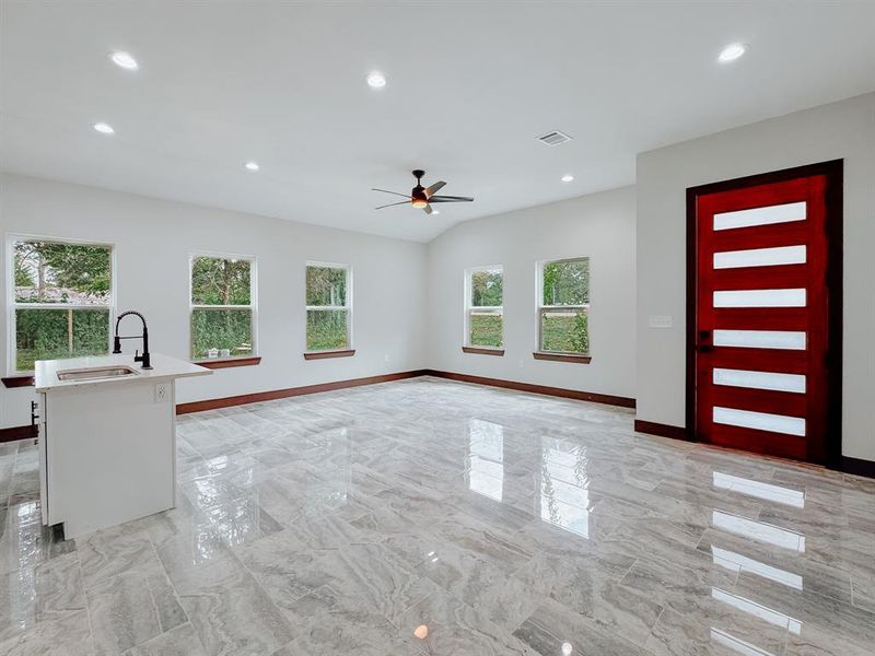 Furnished interior view inside a new home in , Fairfield (Image 6).