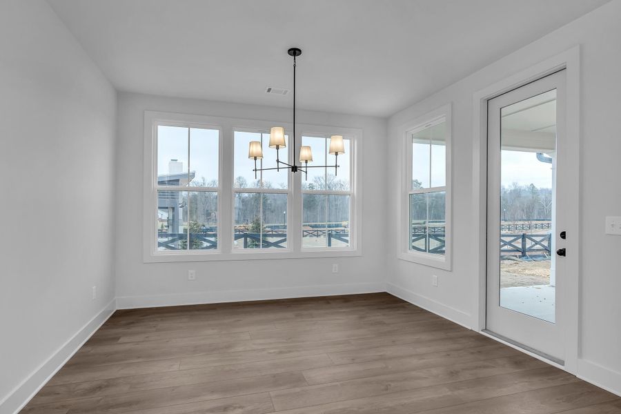 Representative unfurnished interior of a home built from the Gardenia by Empire Homes in Social Circle, Chattanooga (Image 8). Representative unfurnished interior of a home built from the Gardenia by Empire Homes in Social Circle, Chattanooga (Image 8).