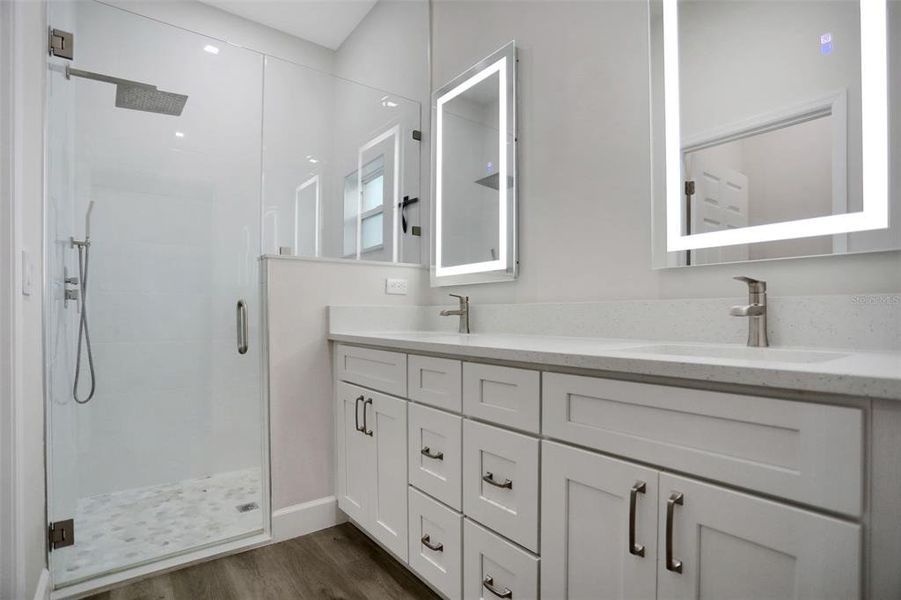 Furnished interior view inside a new home in , New Port Richey (Image 16).