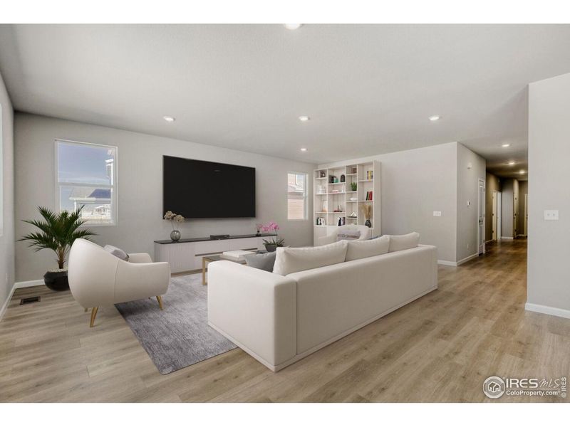 Furnished interior view inside a new home in Trevenna, Windsor (Image 23). Furnished interior view inside a new home in Trevenna, Windsor (Image 23).