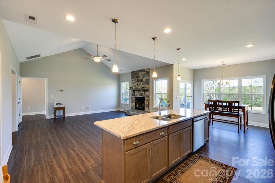 Furnished interior view inside a new home in , Bostic (Image 11).