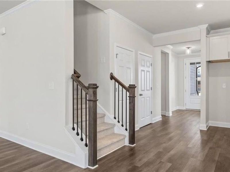 Spacious, unfurnished interior of a new home in Wehunt Meadows, Hoschton (Image 25).