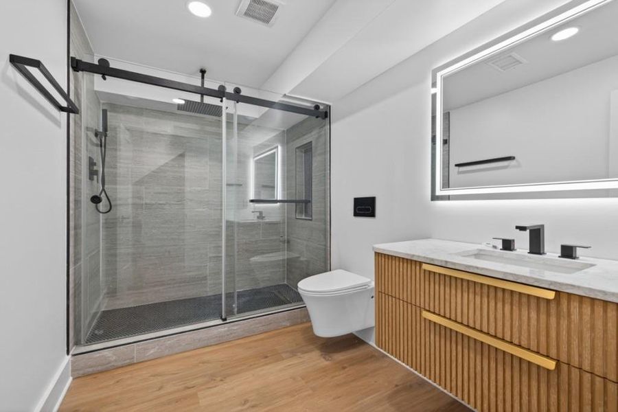 Furnished interior view inside a new home in , Norcross (Image 34).