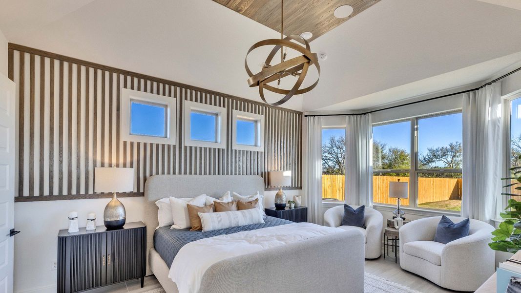 Furnished interior view inside a new home in Creeks Crossing, Elgin (Image 7).