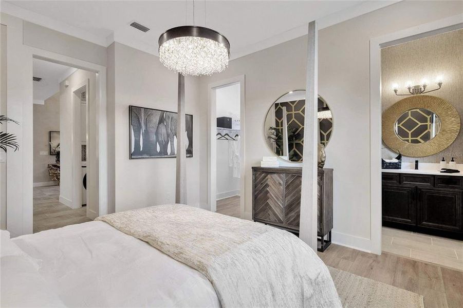 Furnished interior view inside a new home in Serengeti, Spring Hill (Image 16).