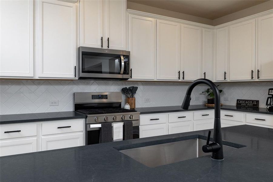 Furnished interior view inside a new home in The Preserve Estates, Northlake (Image 11).