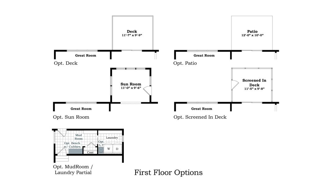 2D floor plan layout for the The Georgetown II Side Entry by Norfolk Homes in Fosdick Glen of Saline, Saline, MI (Image 30).