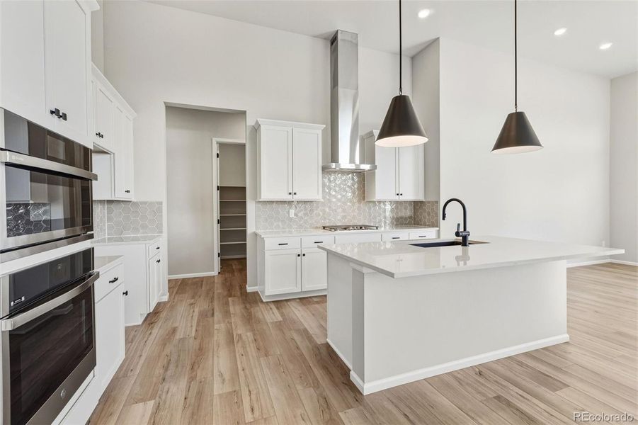 Furnished interior view inside a new home in Talon Pointe, Thornton (Image 6).