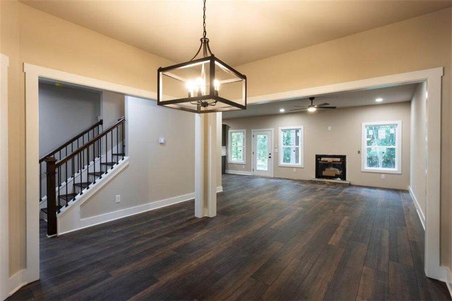 Spacious, unfurnished interior of a new home in , Oxford (Image 12).