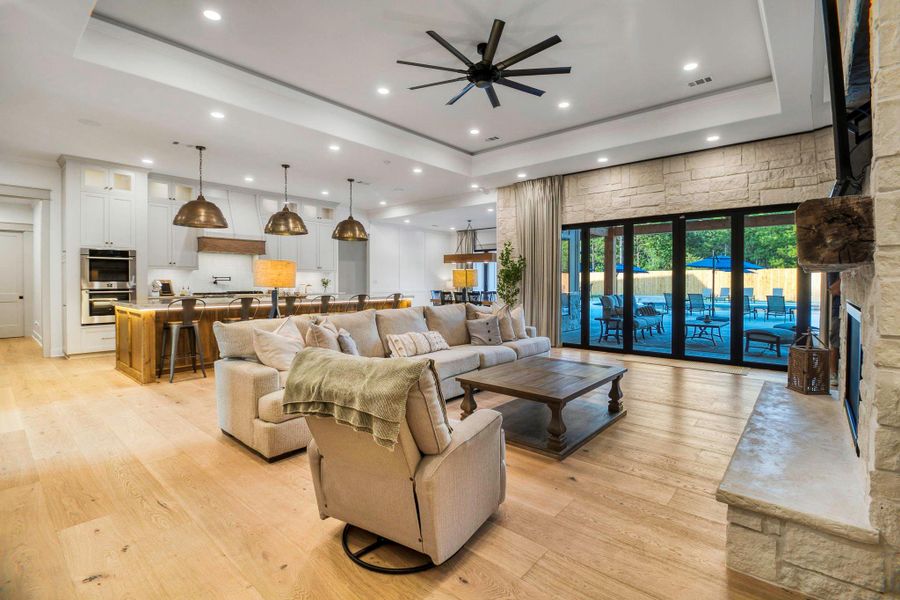 Furnished interior view inside a new home in , Onalaska (Image 3).