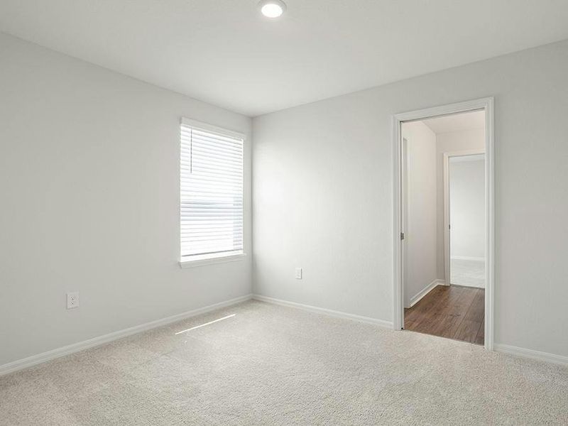 Three additional bedrooms provide space for everyone in your household.