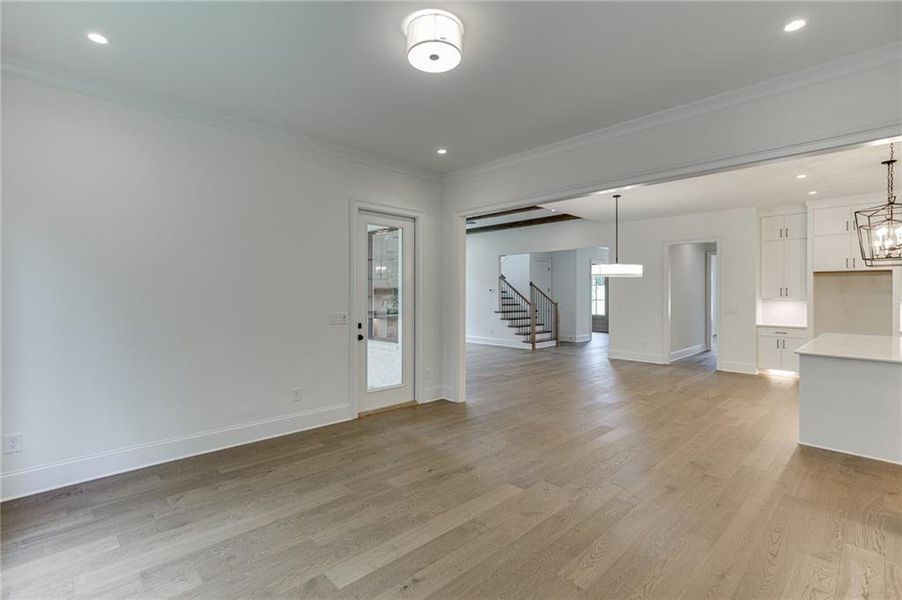 Spacious, unfurnished interior of a new home in , Buford (Image 38).