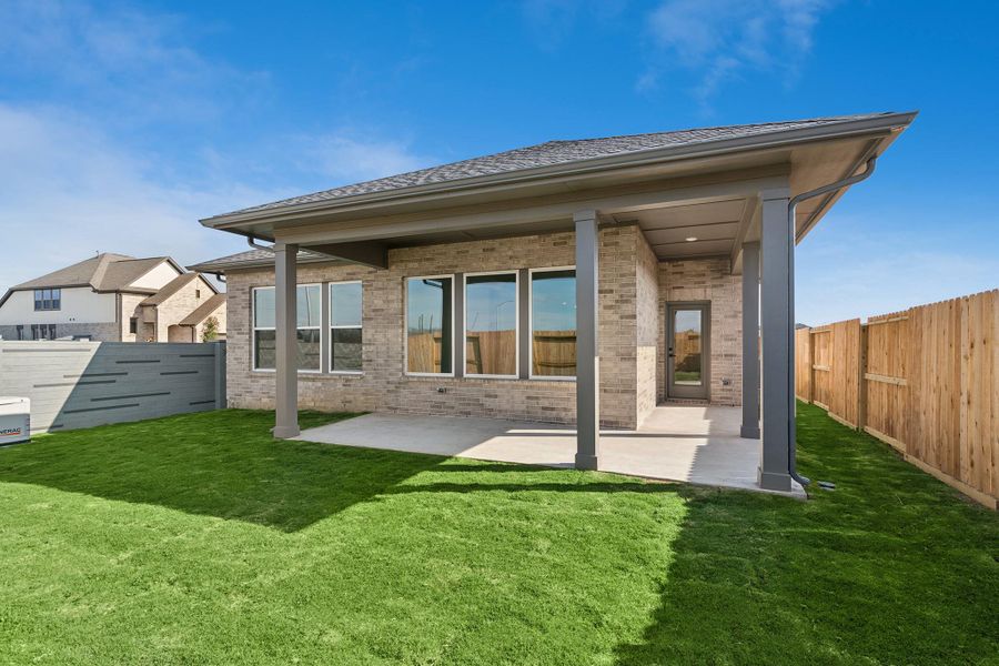 Exterior details and patio area of a home in Jubilee, Hockley (Image 3).