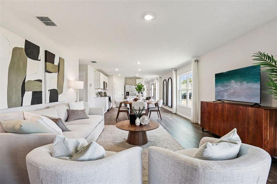 Furnished interior view inside a new home in Wynnstone, Davenport (Image 4).