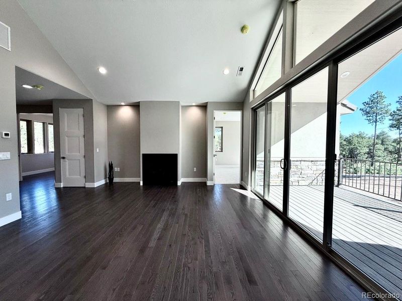 Gleaming Hardwood Flooring in Great Room. Gleaming Hardwood Flooring in Great Room.