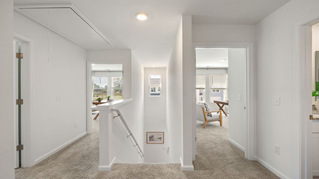 Representative furnished interior of a home built from the Norman by D.R. Horton in McKenzie Gardens, Brunswick (Image 20).