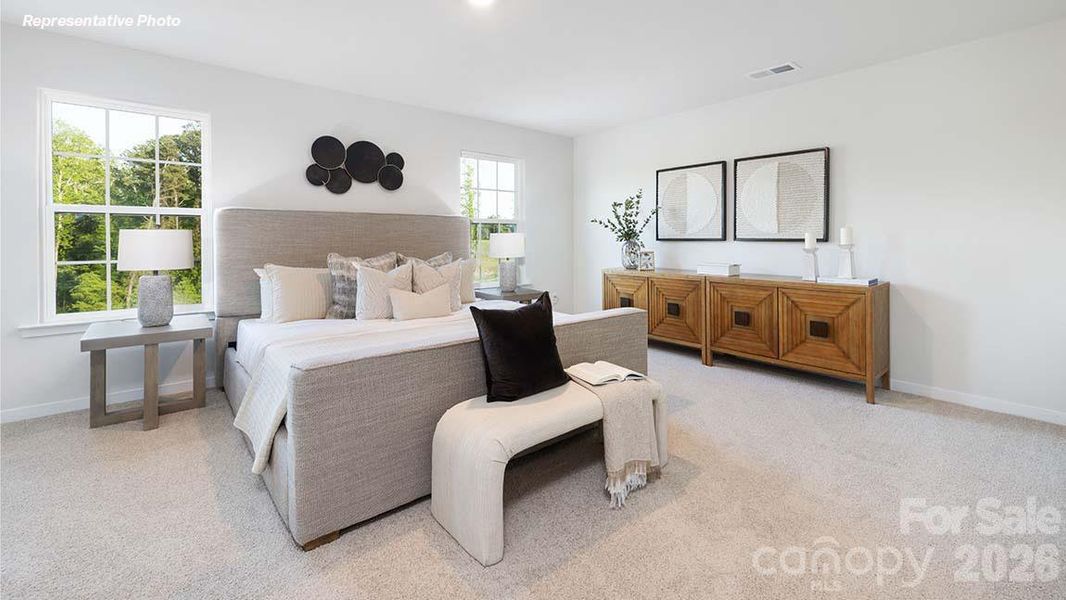 Furnished interior view inside a new home in Bristol Terrace, Statesville (Image 5).
