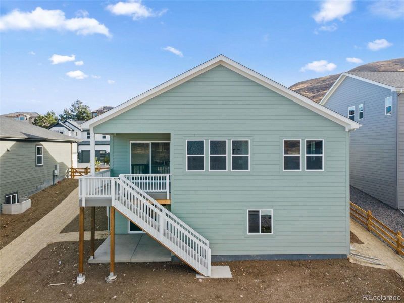 Exterior details and patio area of a home in , Golden (Image 26).