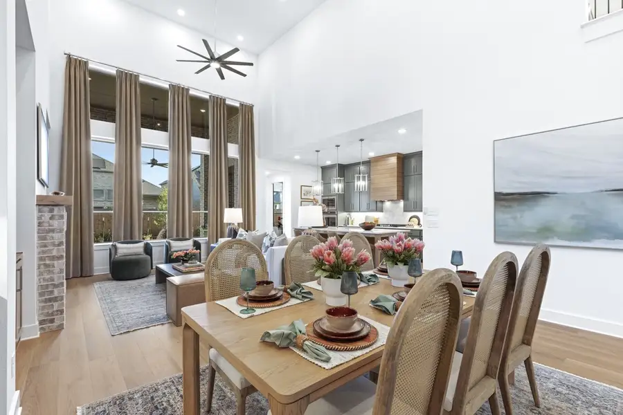 Representative Dining Room - some options shown