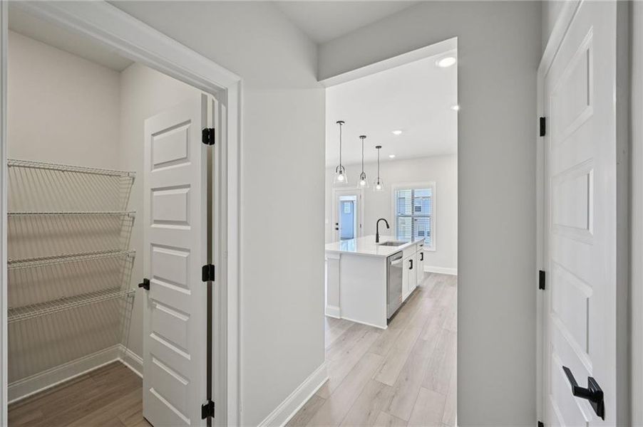 Furnished interior view inside a new home in , Braselton (Image 15).