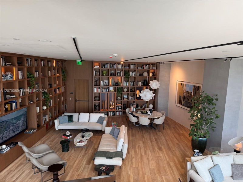 Furnished interior view inside a new home in , Miami (Image 9). Furnished interior view inside a new home in , Miami (Image 9).