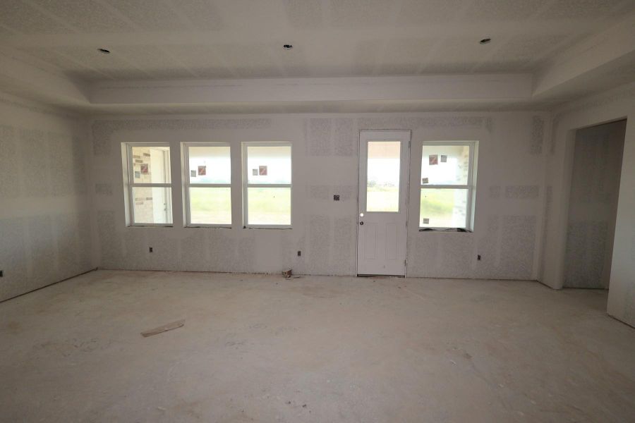 Great room and dining area - still under construction! Great room and dining area - still under construction!