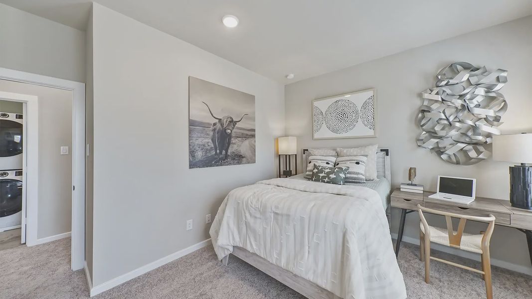 Representative furnished interior of a home built from the Riverdale by Chesmar Homes in Elyson Courtyard Collection, Katy (Image 25). Representative furnished interior of a home built from the Riverdale by Chesmar Homes in Elyson Courtyard Collection, Katy (Image 25).