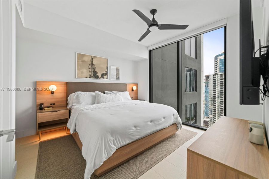 Furnished interior view inside a new home in , Miami (Image 13).