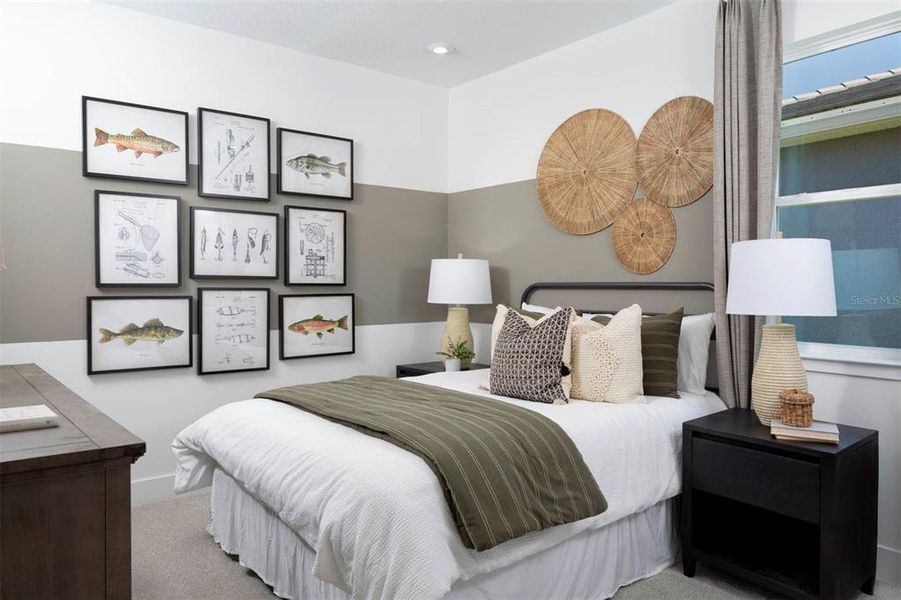 Furnished interior view inside a new home in Sunstone at Wellen Park, Venice (Image 8).