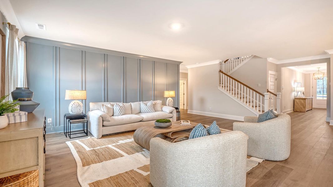 Furnished interior view inside a new home in Founders Corner, Summerville (Image 3).