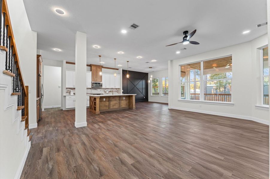 A view from the Family room