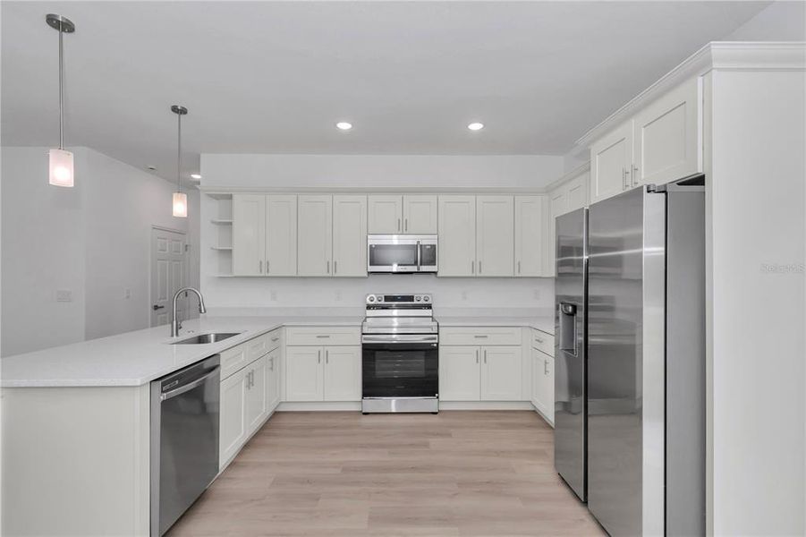 Furnished interior view inside a new home in , Citrus Springs (Image 8).