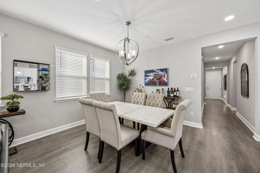 Furnished interior view inside a new home in Tributary, Yulee (Image 6).