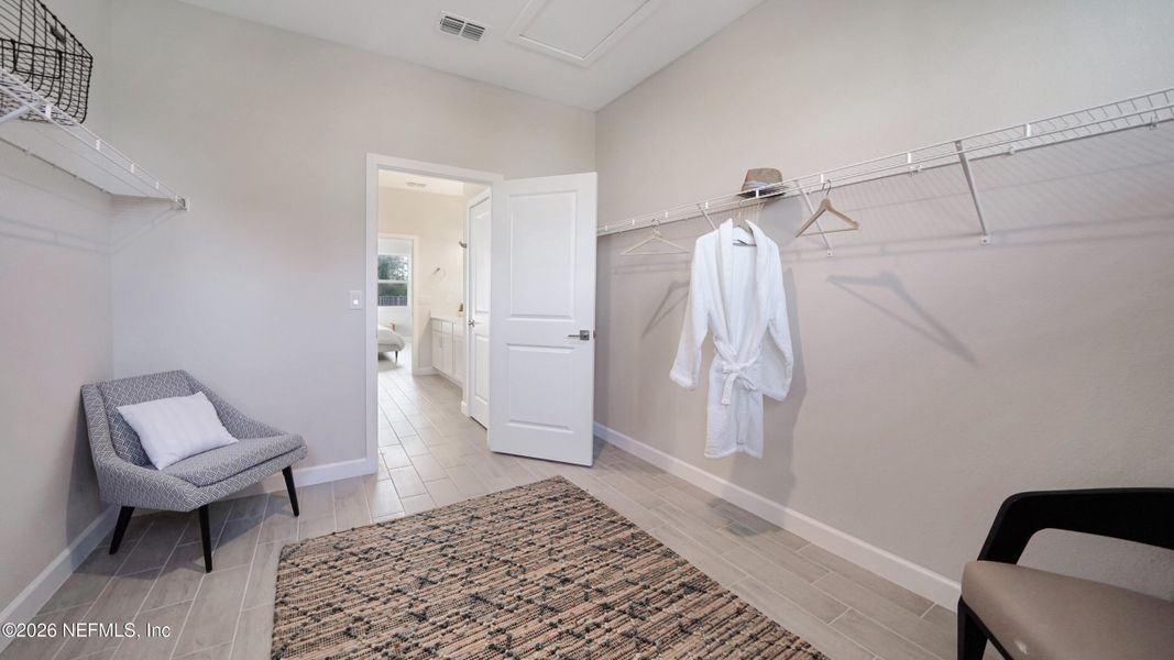 Furnished interior view inside a new home in , Palm Coast (Image 19). Furnished interior view inside a new home in , Palm Coast (Image 19).